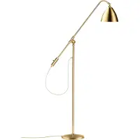 Gubi Bestlite BL4 Lampadaire Brass Base | Shiny Brass Shade