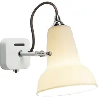 Anglepoise Applique Murale , Original 1227, Blanc, Salon / séjour, Métal, Industriel