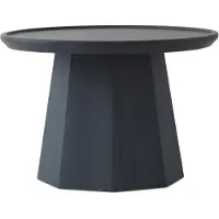 Normann Copenhagen grande table d'appoint en pin bleu foncé