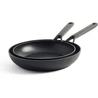 KitchenAid Classic (CC003569-001), Set de poêles, 24 cm & 28 cm, lavable au lave-vaisselle