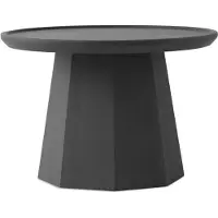 Normann Copenhagen grande table d'appoint en pin gris foncé