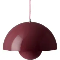 &tradition Flowerpot VP7 Suspension Dark Plum
