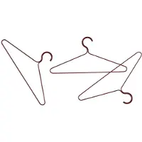 HAY Coulour Cintre - Lot de 3 Maroon Red