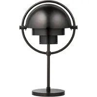 Gubi Lampe de Table , Multi-Lite, dimmable, Noir, Salon / séjour, Métal, Design