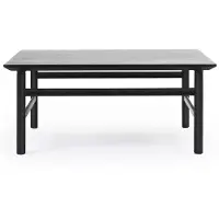 Normann Copenhagen Table basse Grow 80x80cm chêne noir