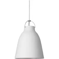 Fritz Hansen Suspension , Caravaggio P2, dimmable, Blanc, Salon / séjour, Métal, Design