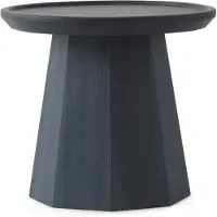 Normann Copenhagen petite table d'appoint en pin bleu foncé