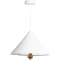 Petite Friture Cherry LED Suspension White | Large