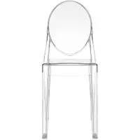 Kartell Victoria Ghost Chaise Crystal | 2 chairs
