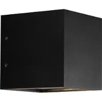 LIGHT-POINT - Cube LED Applique Murale d'Extérieur 3000K Haut/Bas Noir