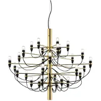 Flos 2097 30 Suspension Brass | Frosted