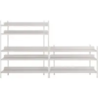 Muuto Compile Shelving System Lot de Grey | Configuration 7
