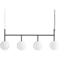 Audo Copenhagen Suspension , TR Bulb, dimmable, Noir, Salon / séjour, Métal, Design