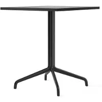 Audo Copenhagen Harbour Column Table à Manger Star base | 70 x 60 cm | Black Oak