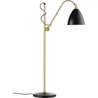 Gubi Lampadaire , Or / laiton, Salon / séjour, Métal