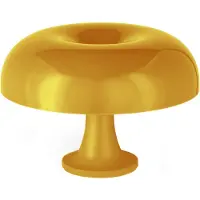 Artemide Lampe de Table , Jaune, Salon / séjour, Plastique
