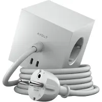 Avolt - Carregador AC Square 1 (1,8m gris gotland)