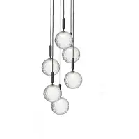 Nuura Miira 6 Suspension Miira 6 Large | Rock Grey|Optic Clear