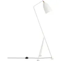 Gubi Lampadaire , Blanc, Salon / séjour, Métal