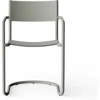 Nine Sine - Chaise de Salle à Manger d'Extérieur avec Accoudoirs. Grey