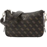 GUESS pour femme. HWEQG951018 Sac à main Erica Top marron (OSFA), Casuel, Polyuréthane
