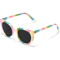 Hawkers Lunettes de soleil 'Divine' bleu / kiwi / pêche / argent
