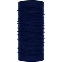 Buff Midweight Merino Wool Neck Warmer Bleu Homme