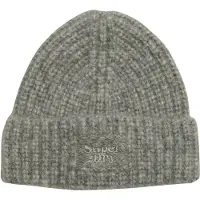 Superdry Femme Tricoté Bonnet, Gris