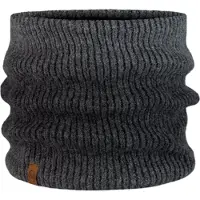 Buff Knitted & Fleece Neck Warmer Gris