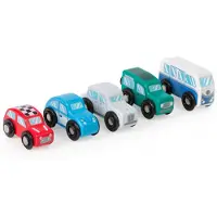 Tidlo Voitures-jouets rétro en bois