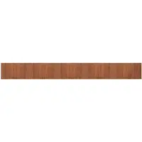 vidaXL Tapis rectangulaire marron 60x500 cm bambou