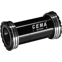 Cema Bb386 Stainless Steel Sram Dub Bottom Bracket Cups Argenté 86.5 mm
