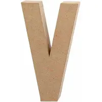 Creativ Company Papp-Buchstabe V 20.5 cm
