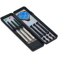Massamarkt Lot de fléchettes avec boîte 16,5 x 4,5 x 2 cm (23 g)