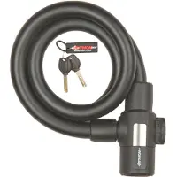 Python Lock câble-antivol 15mmx90cm, avec support