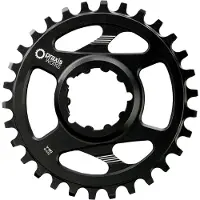 Praxis DM 3-Bolt MTB Wave Tech Chainring - DM-A - black