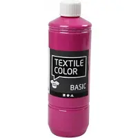 Creativ Company Peinture textile - Rose, 500ml