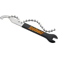Icetoolz Outil de vélo - - Kit multifonction - Démontre-cassette - Clé pédale 15 mm - Acier CR‑Mo