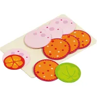 Goki Tranche de saucisse, 8 tranches, 1 feuille de salade, 1