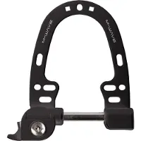 M-Wave Booster , antivol pour vélo, à fixer sur le cadre, couleur noire, taille unique