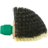 Luva Ragebol cheveux artificiels noirs/blancs
