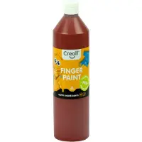 Creall Creall Peinture pour les doigts Marron