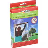 GUARD'n care Moustiquaire Guard'n Care - Noir - 130x150cm - Magnétique - Moustiquaire de porte - Avec bande adhésive