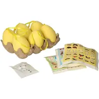 Grafix Décoration d'oeufs de Pâques avec des autocollants, 6pcs.