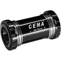 Cema Bb30 Ceramic Sram Dub Bottom Bracket Cups Argenté 68/73 mm