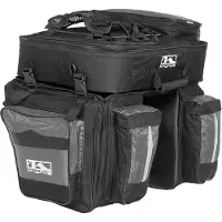 M-Wave sacoche double Amsterdam Triple96 litres noir