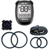 Meilan Compteur de vélo M3 Mini avec GPS et écran de 1,6 pouces