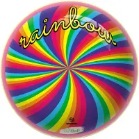 MONDO Balle Rainbow Fluo 23cm