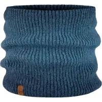 Buff Knitted & Fleece Neck Warmer Bleu