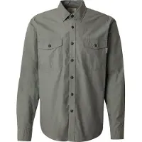 Vintage Industries Chemise 'Boston' gris basalte